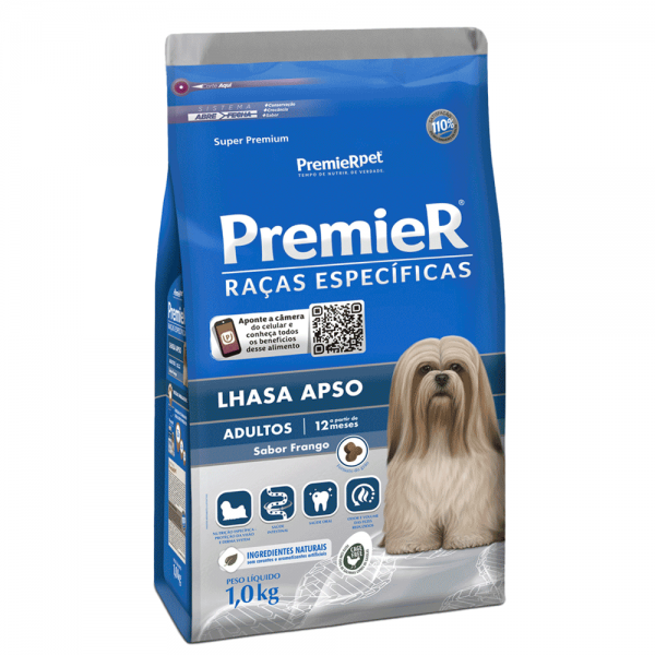 Ração Premier Raças Específicas Lhasa Apso Adultos 1 kg