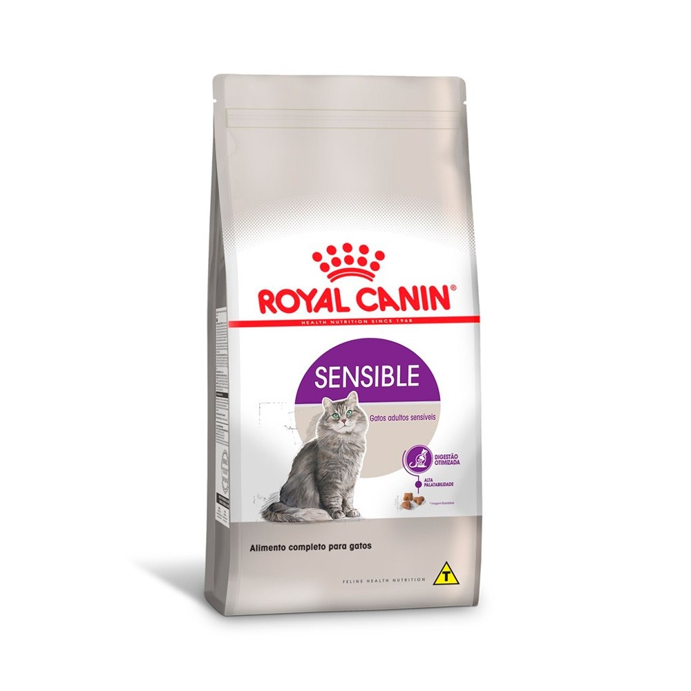 Ração Royal Canin Sensible Gatos Adultos 400g