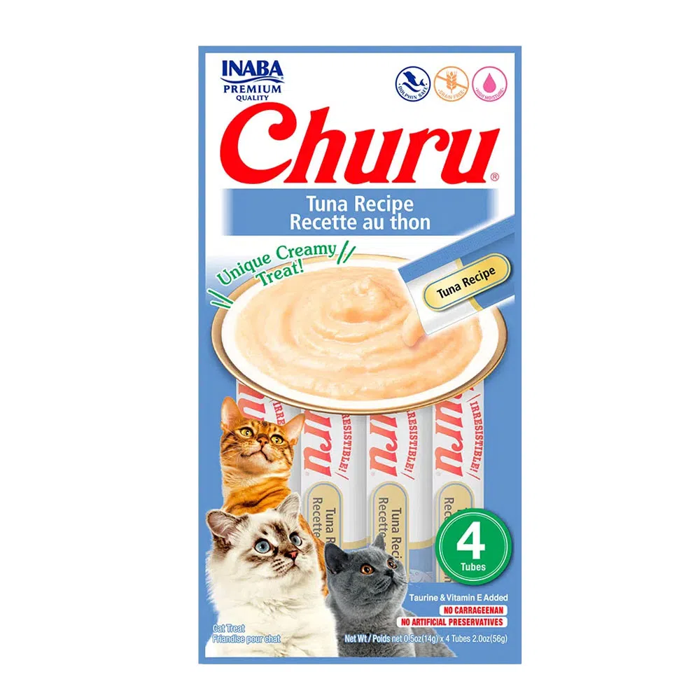 Petisco Churu Atum para Gatos 56 g