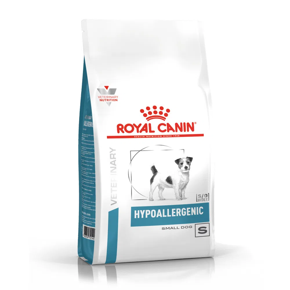 Ração Royal Canin Hypoallergenic Small Dog Cães Adultos 2kg