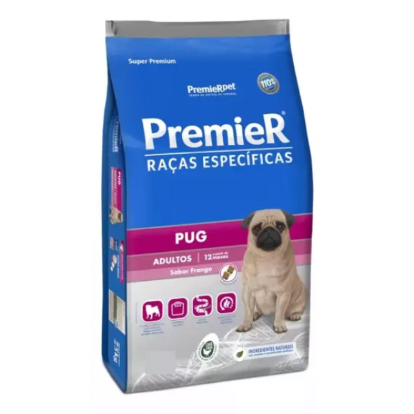 Ração Premier Raça Específica Pug Adulto 1kg