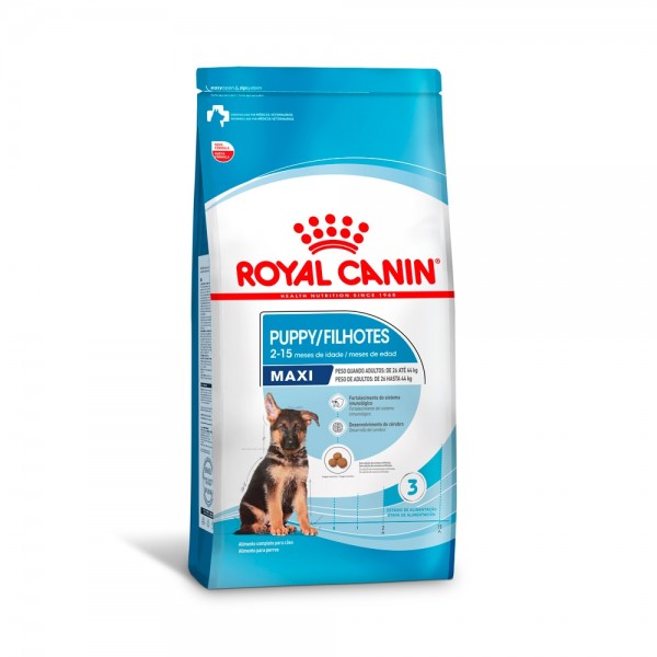 Ração Royal Canin Maxi Puppy Cães Filhotes 15kg