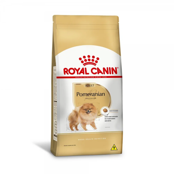 Ração Royal Canin Pomeranian Cães Adultos 2,5kg