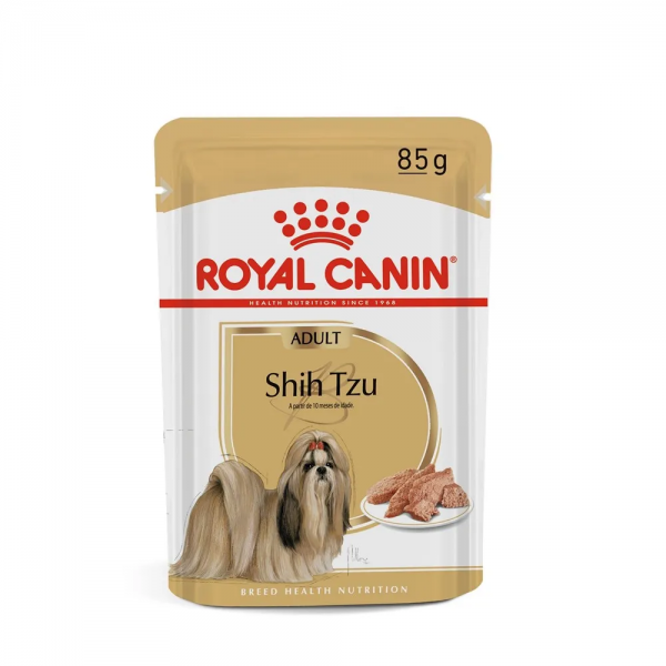 Ração Úmida Royal Canin Shih Tzu Cães Adultos 85g