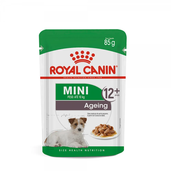 Ração Úmida Royal Canin Mini Ageing 12+ Cães Idosos 85g