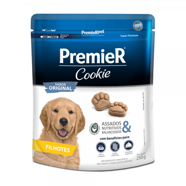 Cookie Premier Cães Filhotes 250 g