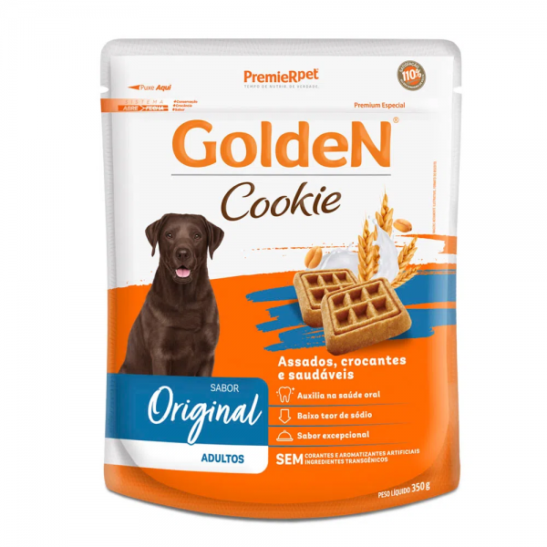 Cookie Golden Cães Adultos 350 g