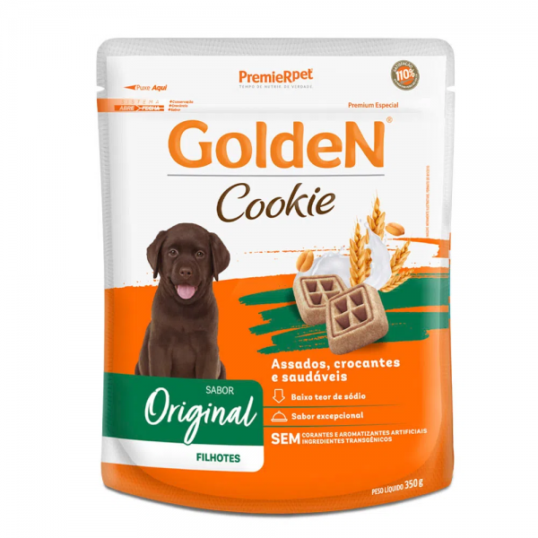 Cookie Golden Cães Filhotes 350 g