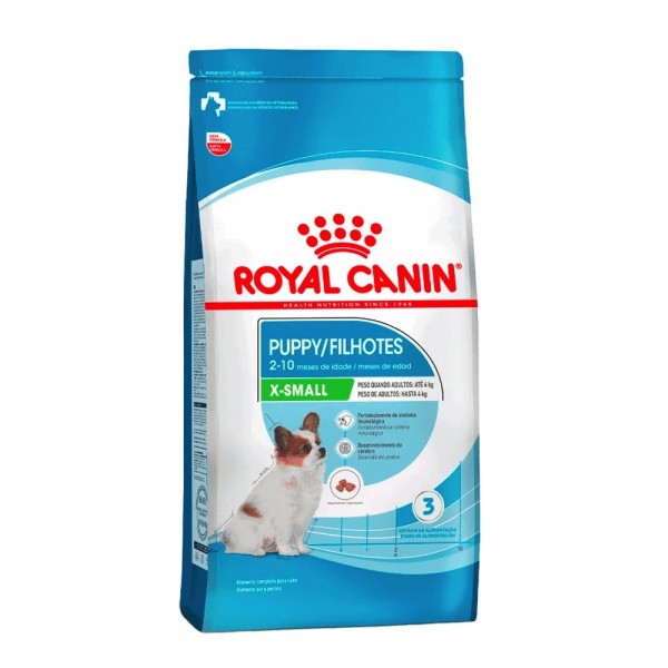 Ração Royal Canin X-Small Cães Filhotes 1kg
