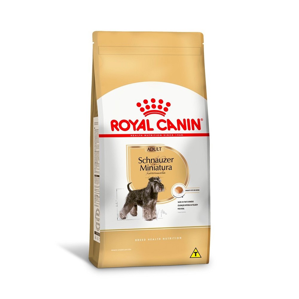 Ração Royal Canin Miniature Schnauzer Cães Adultos 7,5kg