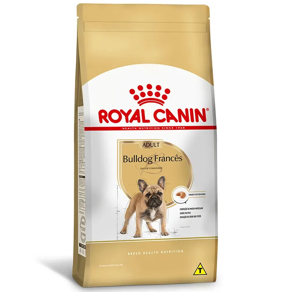 Ração Royal Canin Bulldog Francês Cães Adultos 7,5kg