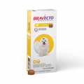 Antipulgas Bravecto 2 a 4,5 kg para Cães 112,5 mg 1 comprimido