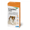 Antipulgas Credeli 225mg Cães 5,5 a 11kg 3 comprimidos