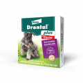 Vermífugo Drontal Plus Cães até 10kg Sabor Carne 2 Comprimidos