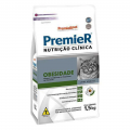 Ração Premier Nutrição Clínica Obesidade Gatos Adultos 1,5 kg